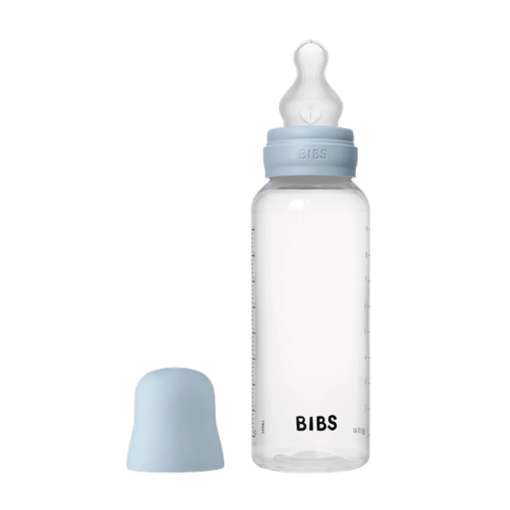 BIBS BOCA LATEX 1 PACK 270ML MEDIUM FLOW BABY BLUE