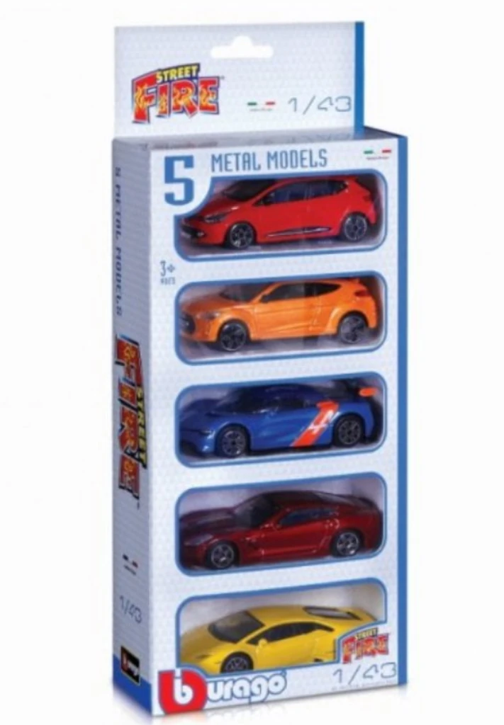 BURAGO 1/43 5-PC GIFT PK