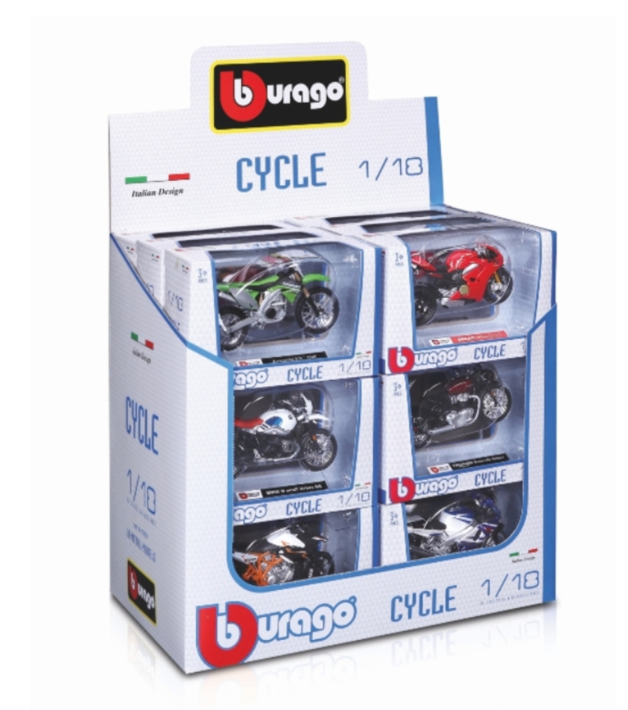 BURAGO 1/18 CYCLE DISPENSER