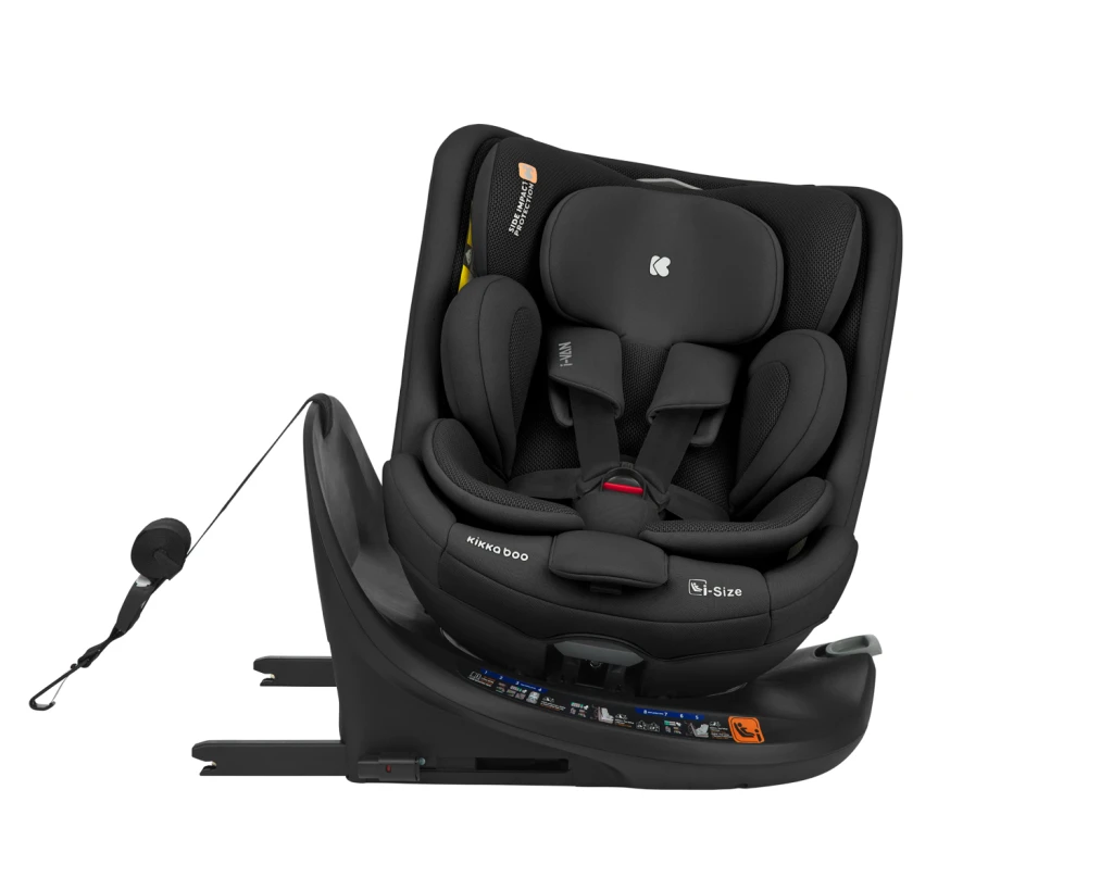 KIKKA BOO AUTOSJEDALICA 40-150CM I-VAN I-SIZE,BLACK