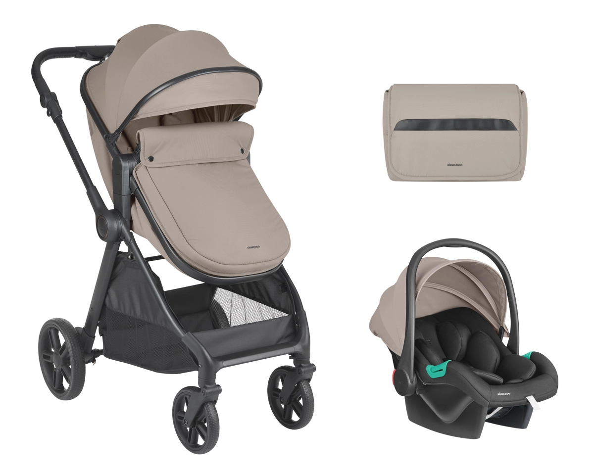 KIKKA BOO KOLICA ELOE 3U1,DARK BEIGE