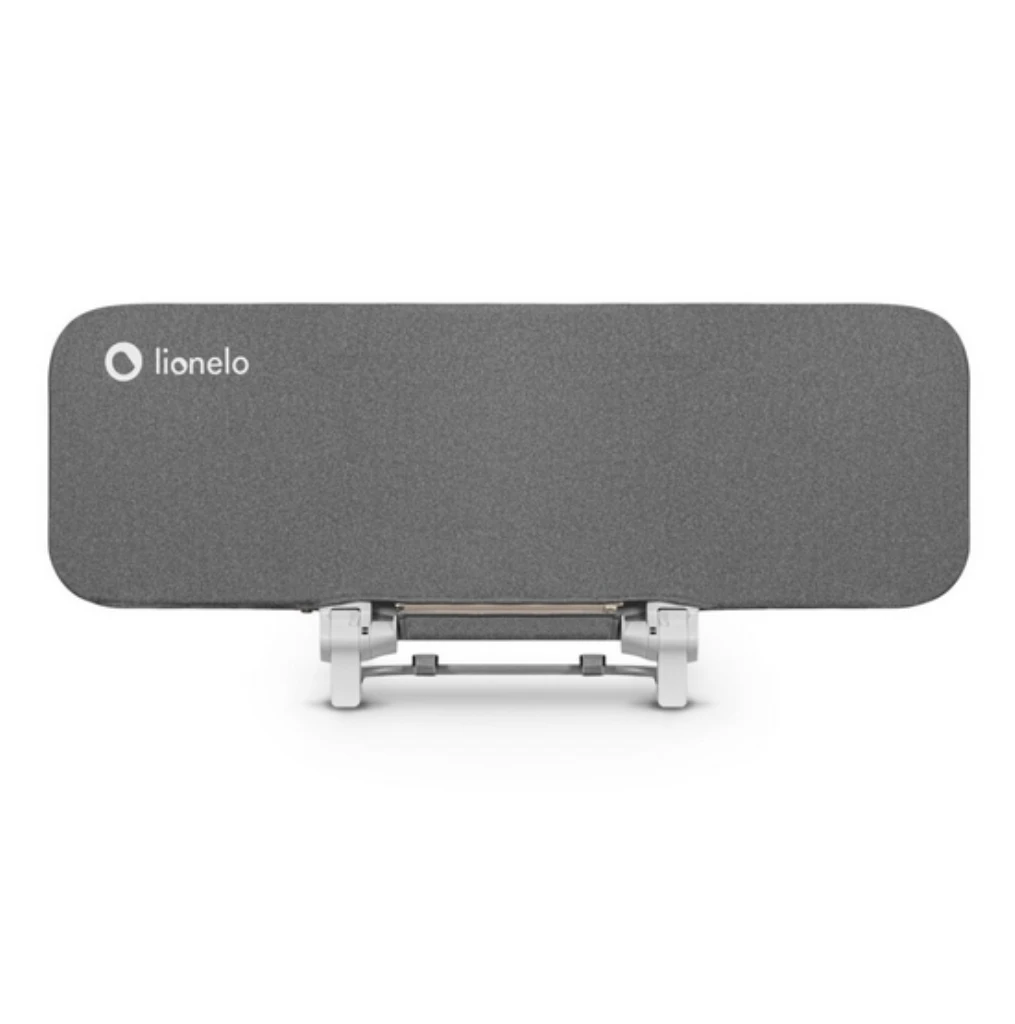 LIONELO LORA ZAŠTITNA OGRADA ZA KREVET SIVA 105X45CM