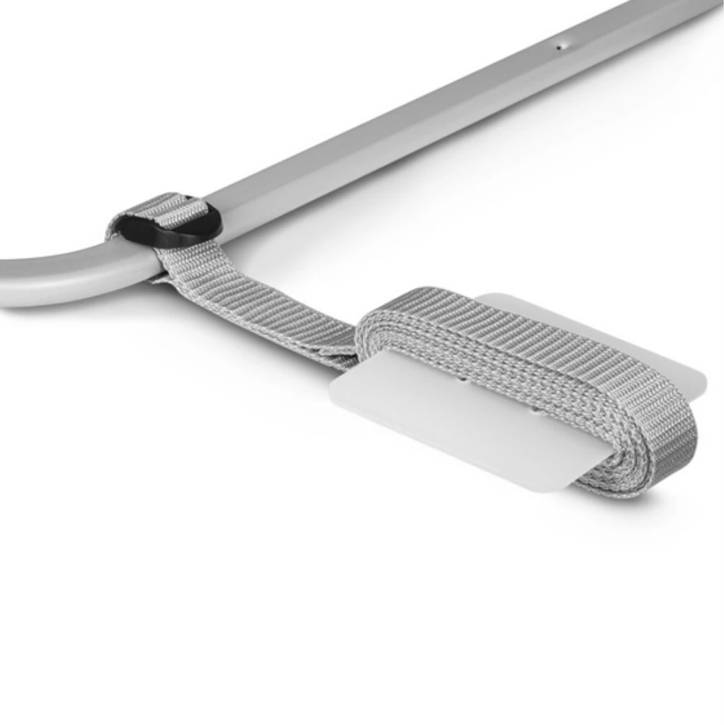 LIONELO LORA ZAŠTITNA OGRADA ZA KREVET SIVA 105X45CM