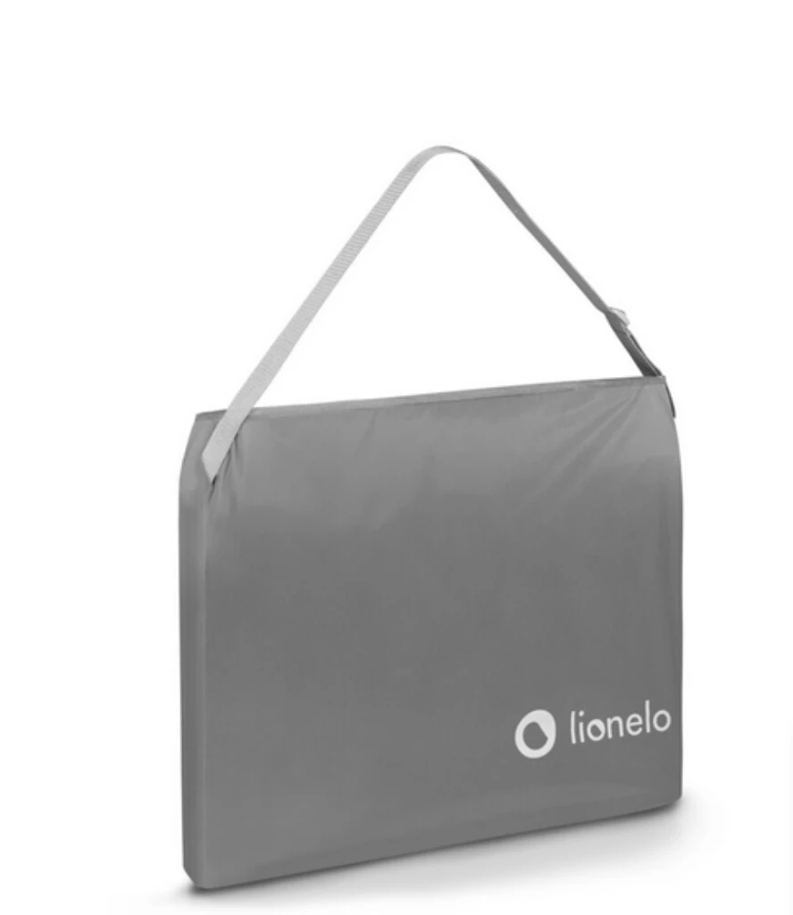 LIONELO LORA ZAŠTITNA OGRADA ZA KREVET SIVA 105X45CM