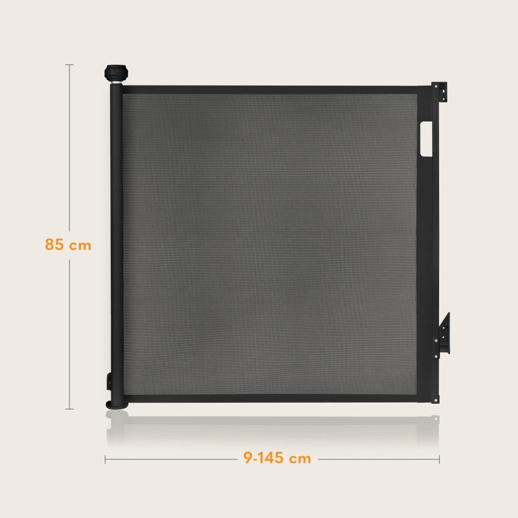 LIONELO THEA ZAŠTITA ZA VRATA/STUBIŠTA 140X80CM CRNA