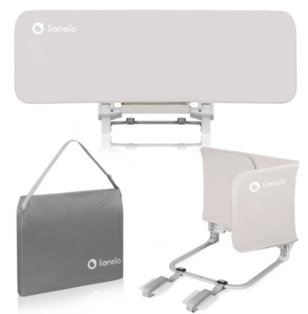 LIONELO LORA ZASTITNA OGRADA ZA KREVET BEŽ 105X45CM