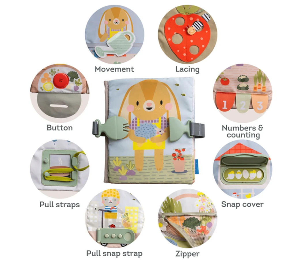 TAF TOYS EDUKATIVNA KNJIGA FOR.