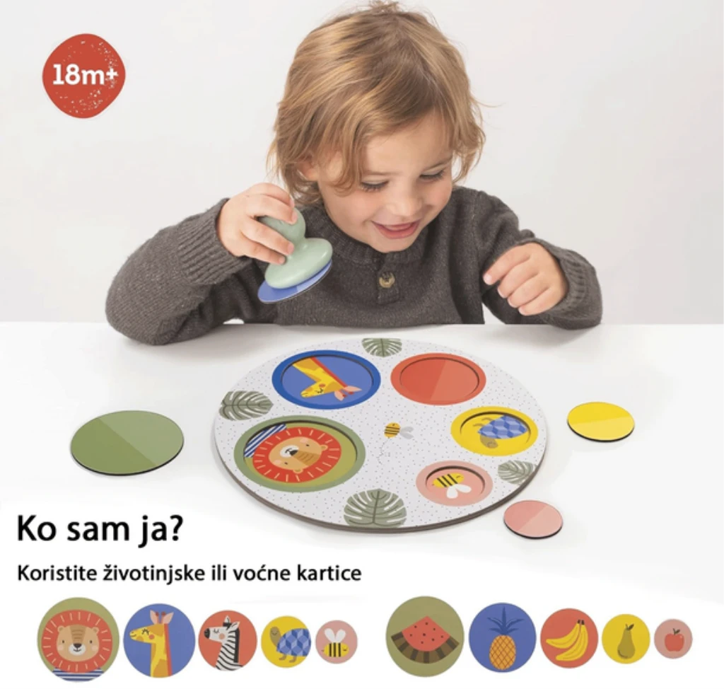 TAF TOYS PEEKABOO PUZLE FOR.