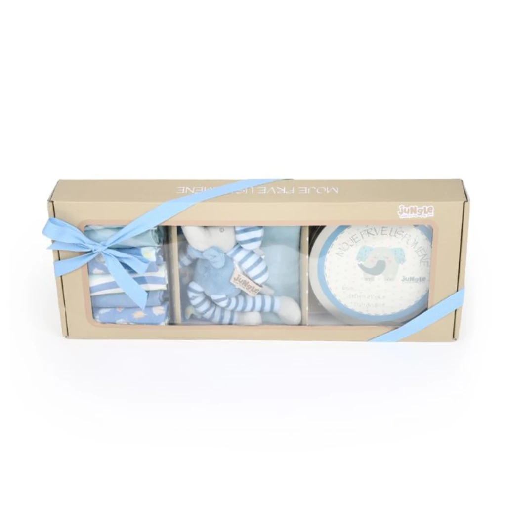 BEBI SET/PRVI OTISAK PLAVI SLON FOR.