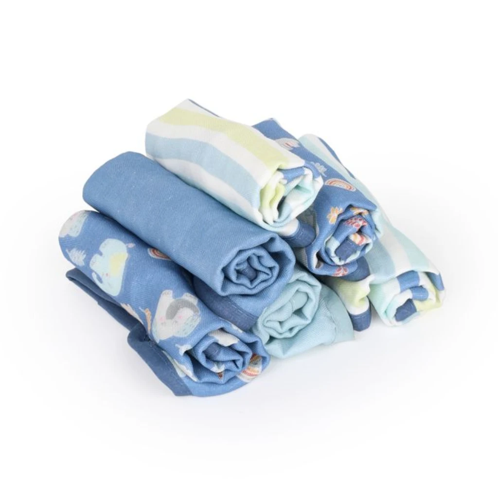 BEBI SET/PRVI OTISAK PLAVI SLON FOR.