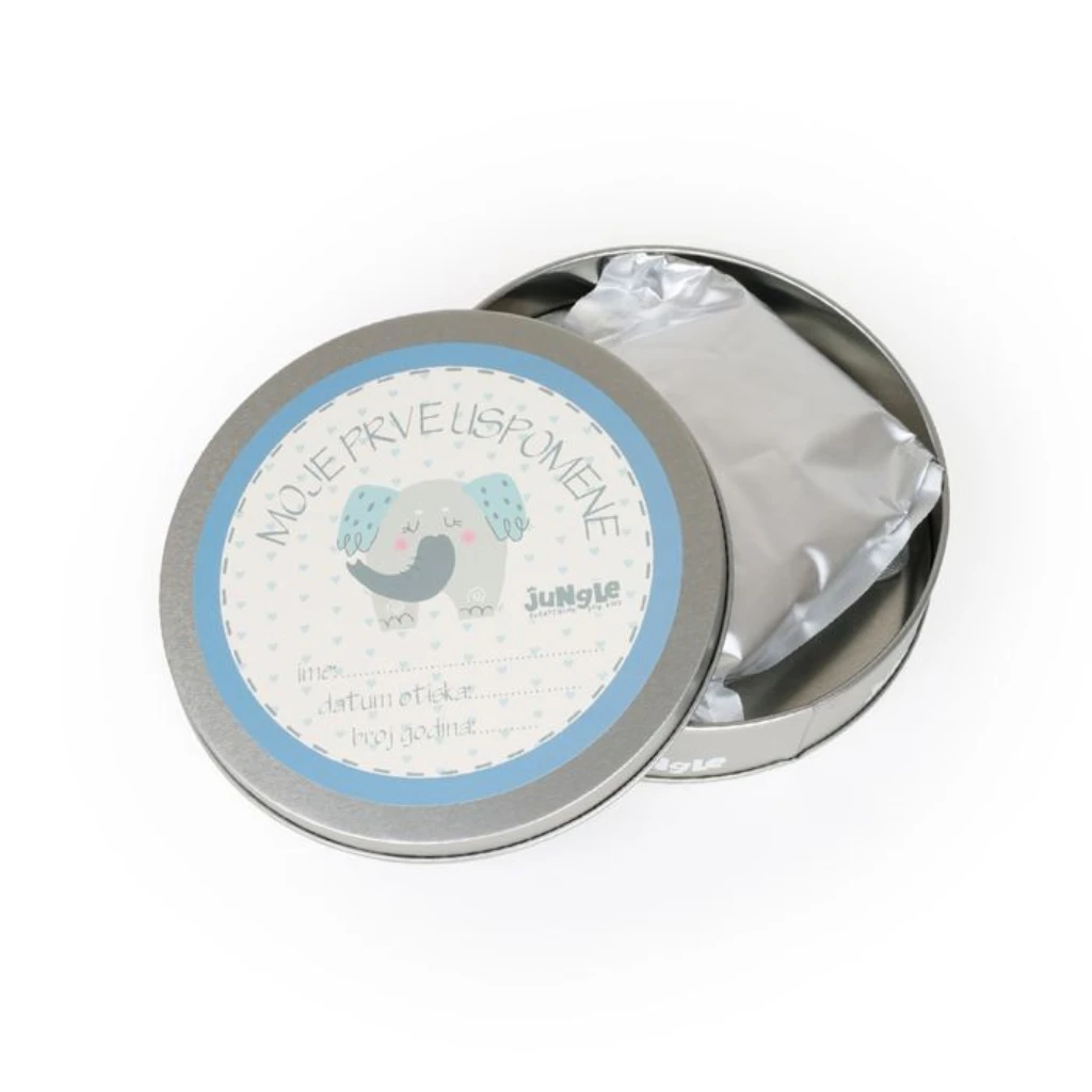 BEBI SET/PRVI OTISAK PLAVI SLON FOR.