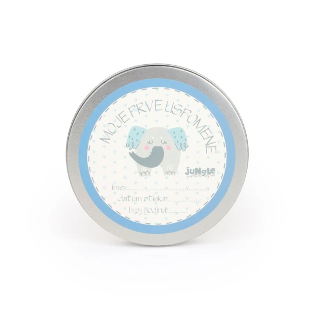 BEBI SET/PRVI OTISAK PLAVI SLON FOR.