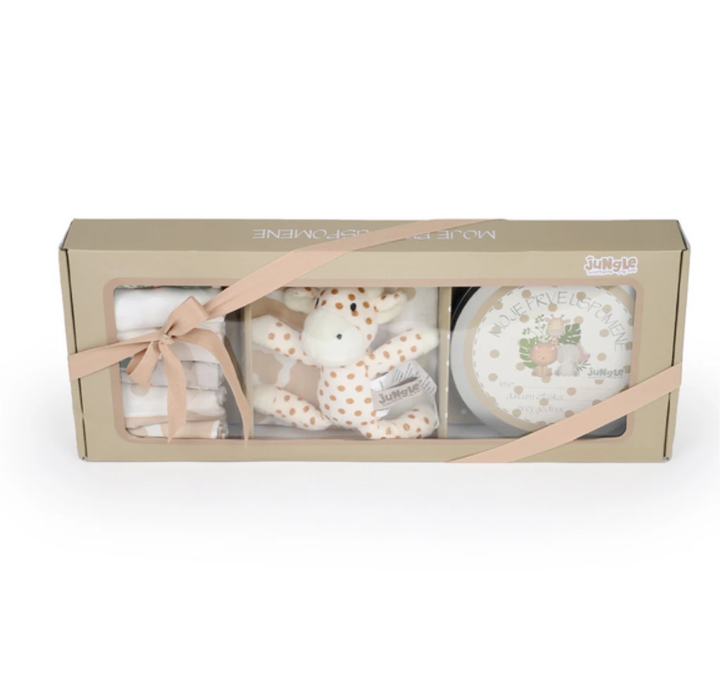 BEBI SET/PRVI OTISAK BEŽ ŽIRAFA FOR.