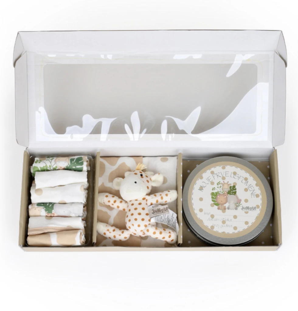 BEBI SET/PRVI OTISAK BEŽ ŽIRAFA FOR.