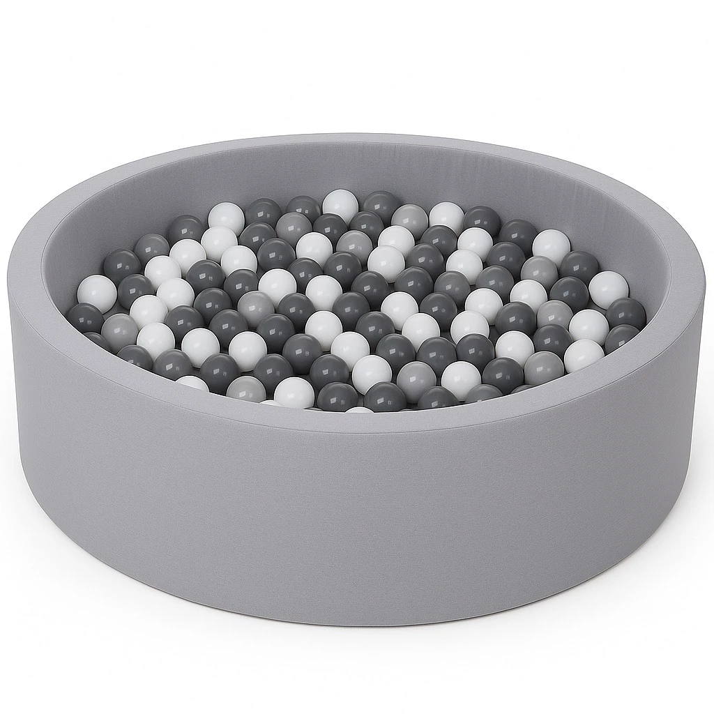 DELSIT BAZEN S LOPTICAMA 120X30CM, 400 LOPTICA, GREY