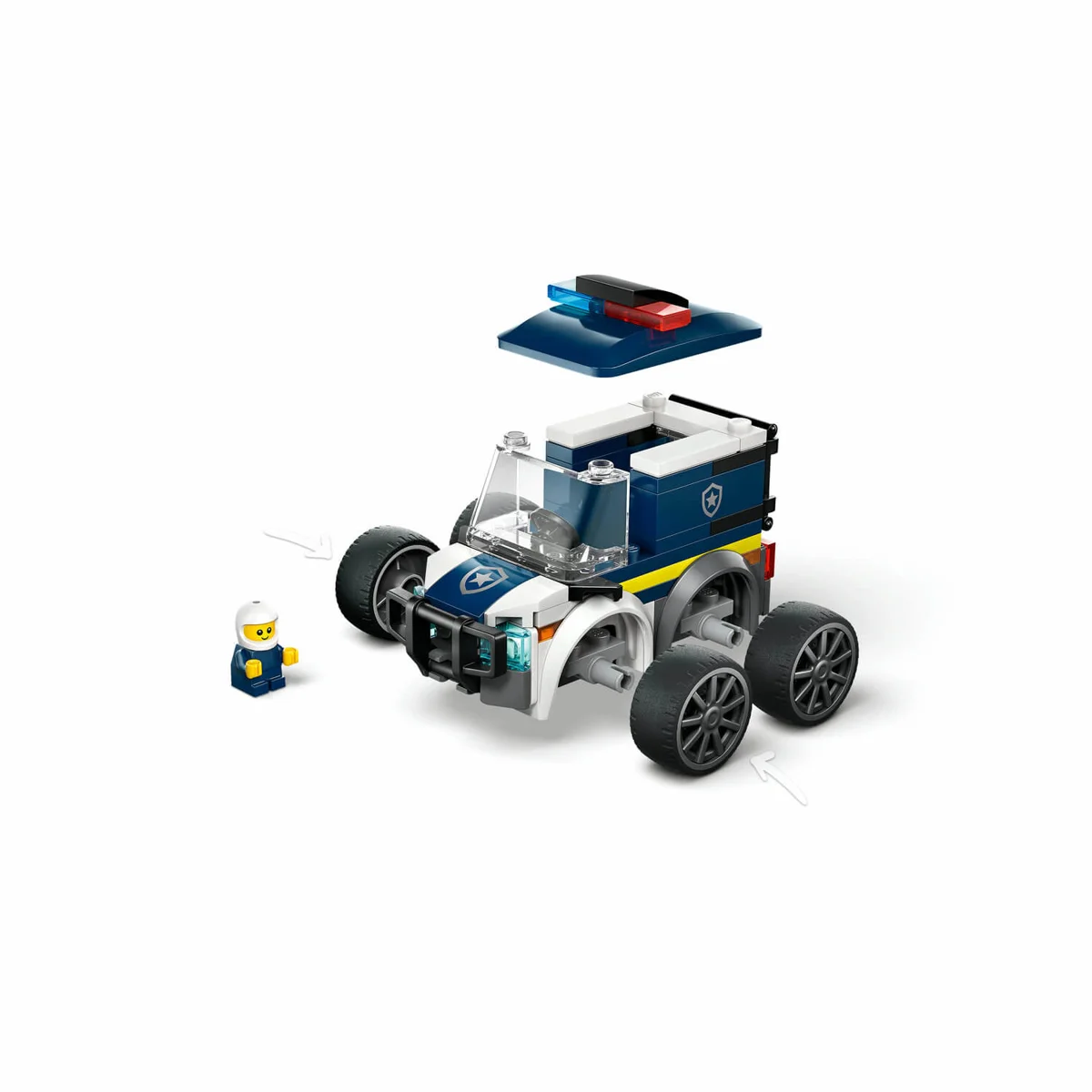 LEGO 60481 VOŽNJE-POLICISKI KAMION
