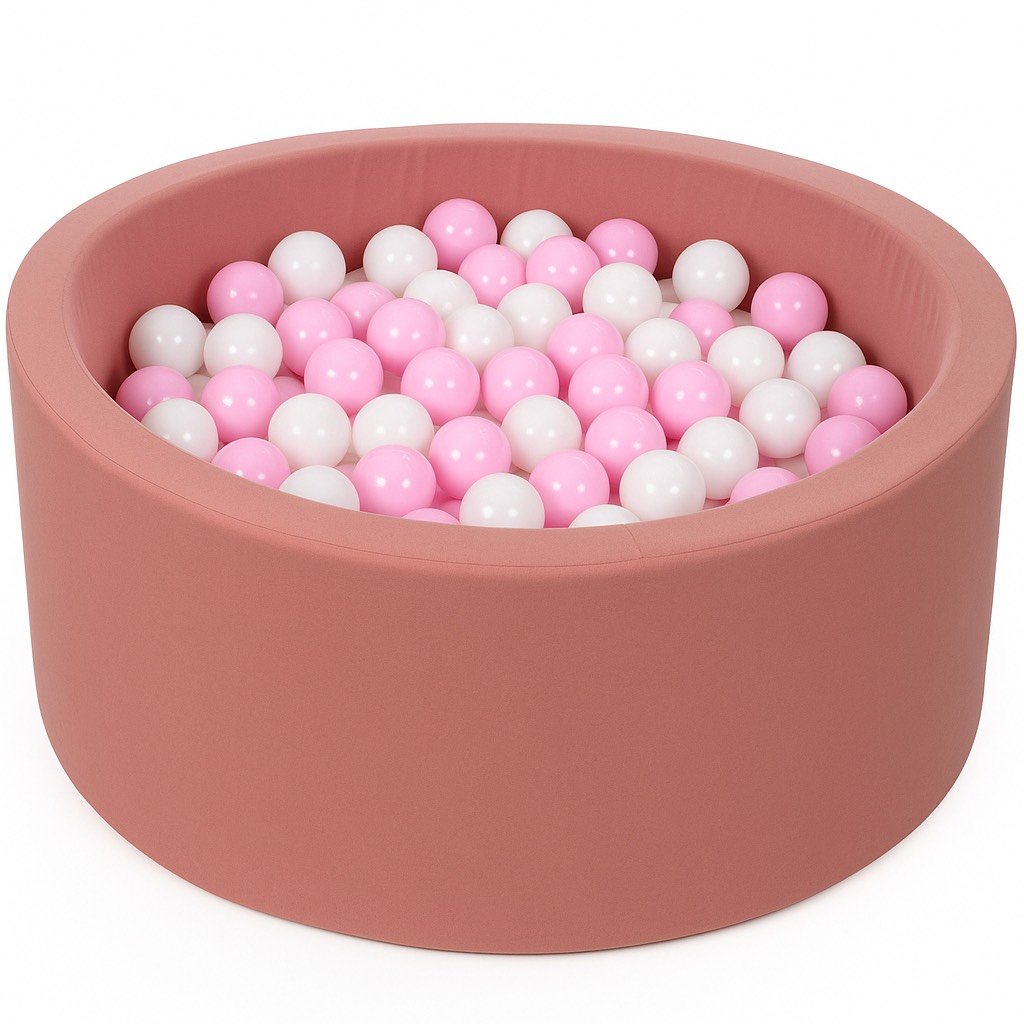 DELSIT BAZEN S LOPTICAMA 90X30, PINK(200 LOPTICA)