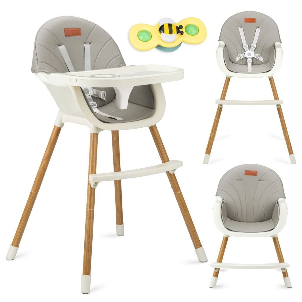 MOMI REKI HRANILICA 2U1,GREY