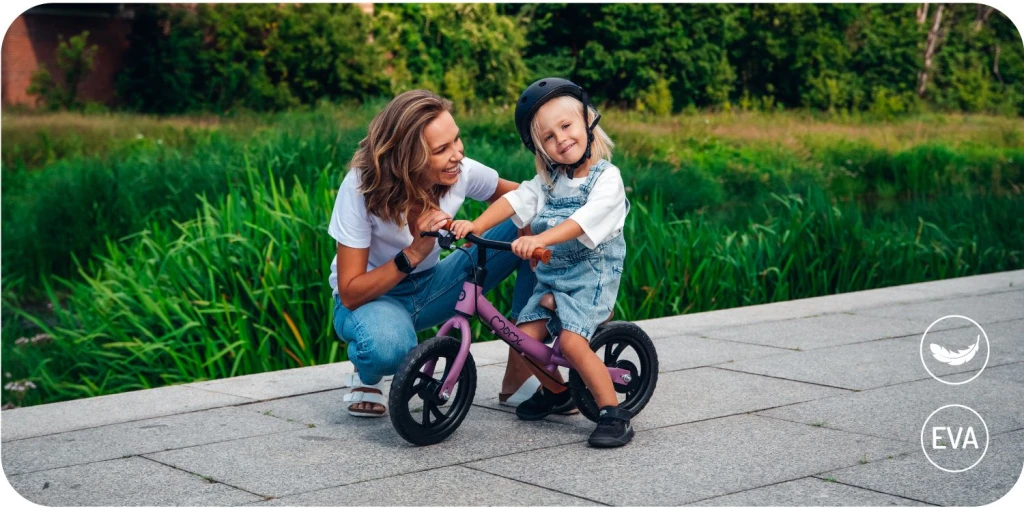 MOMI BREKI BALANS BICIKL, LJUBIČASTA 