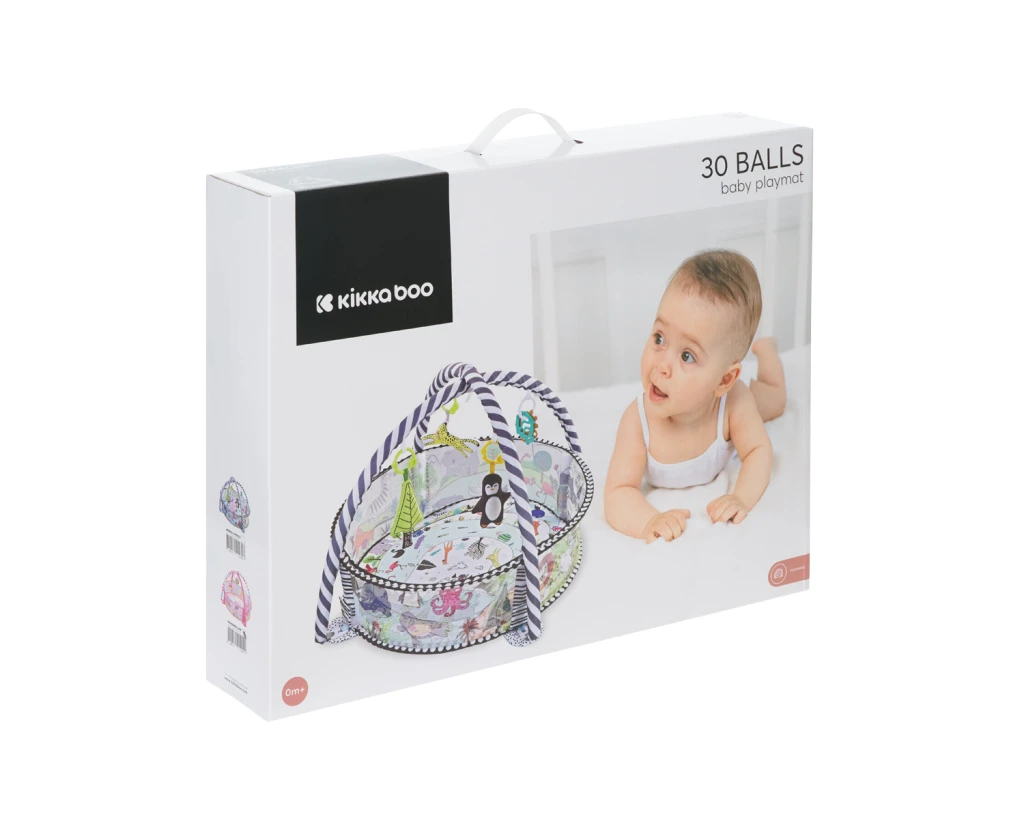KIKKA BOO PODLIGA ZA IGRU 30 LOPTICA MARSHMALLOW