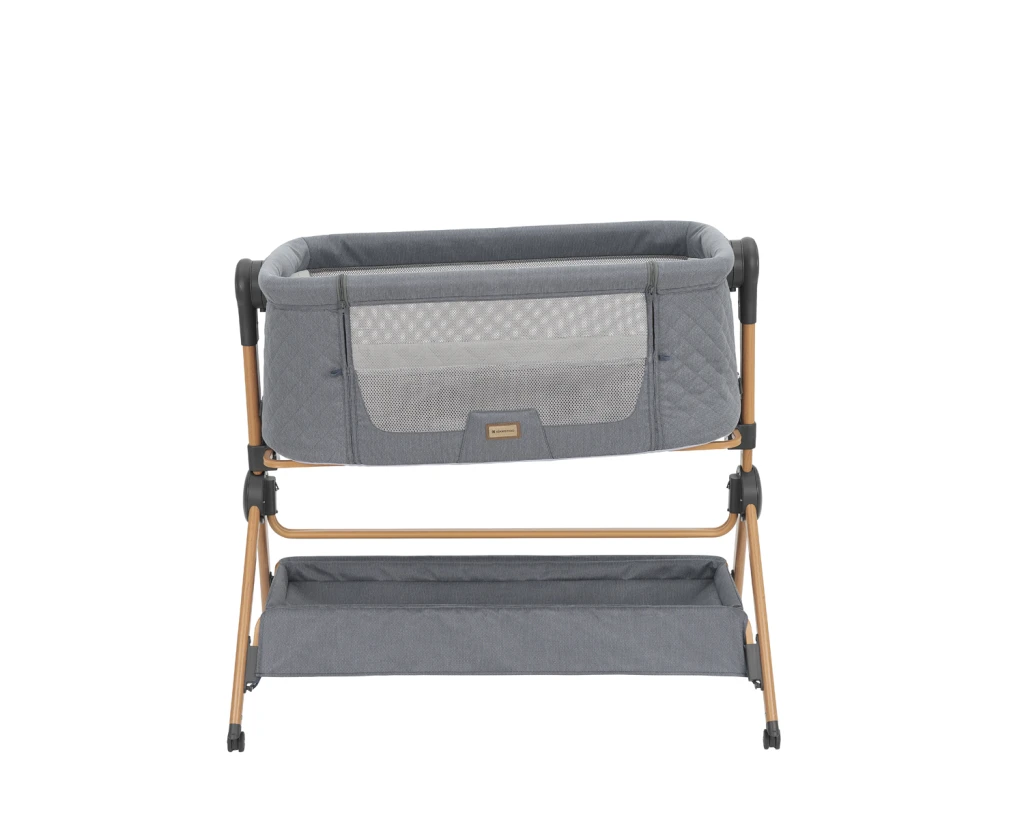 KIKKA BOO SLEAT ME 2U1 NOĆNI KREVETIĆ+HRANILICA,GREY