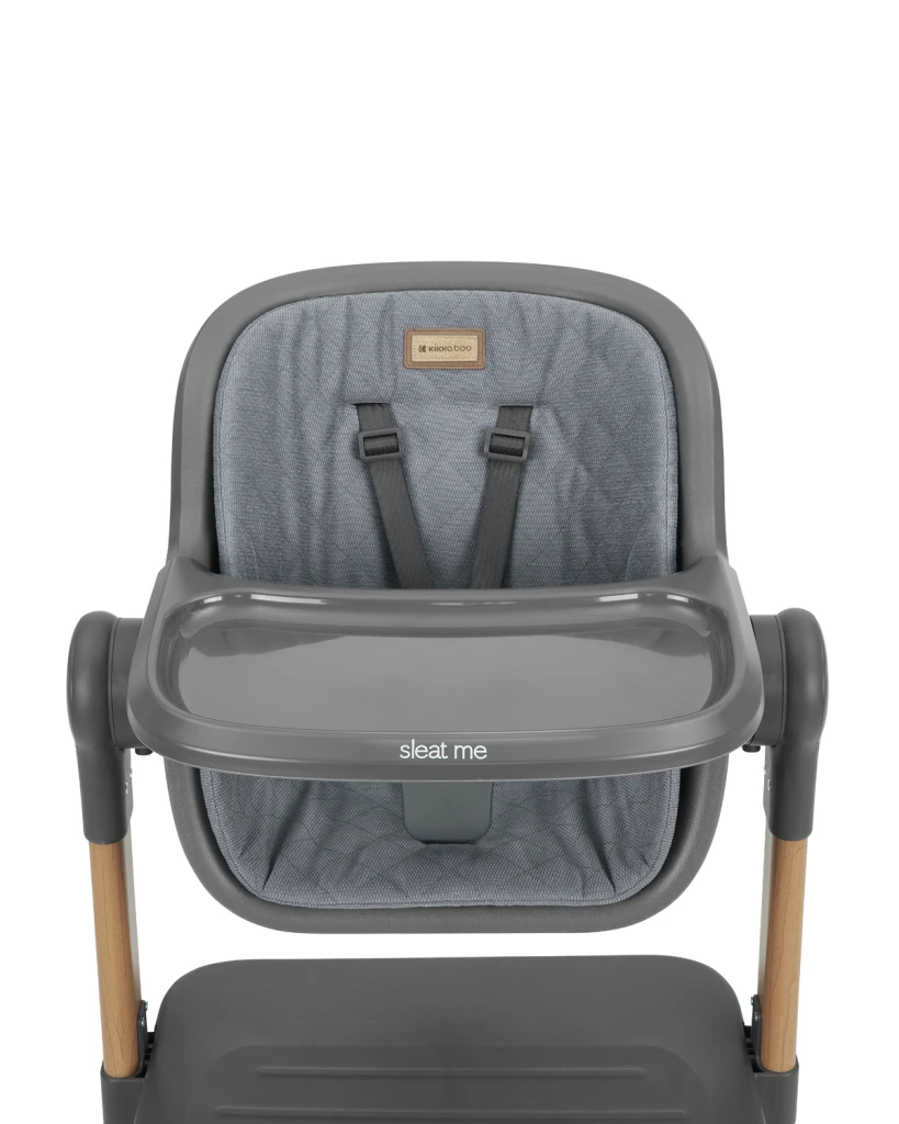 KIKKA BOO SLEAT ME 2U1 NOĆNI KREVETIĆ+HRANILICA,GREY