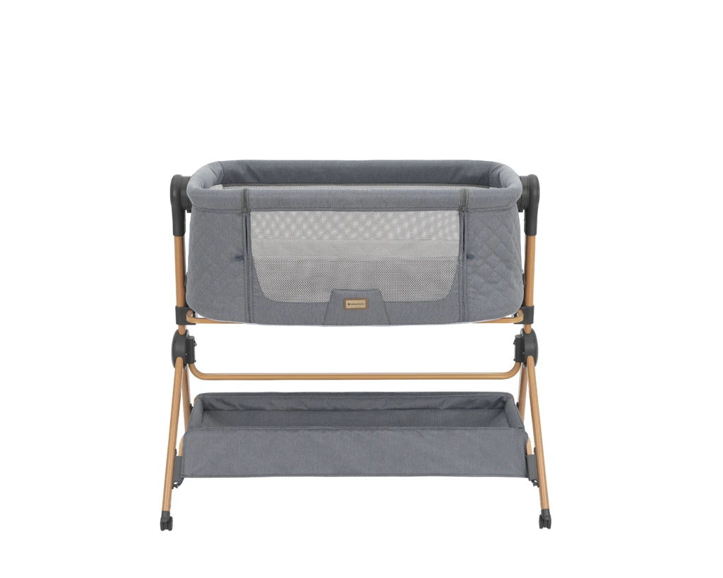 KIKKA BOO SLEAT ME 2U1 NOĆNI KREVETIĆ+HRANILICA,GREY