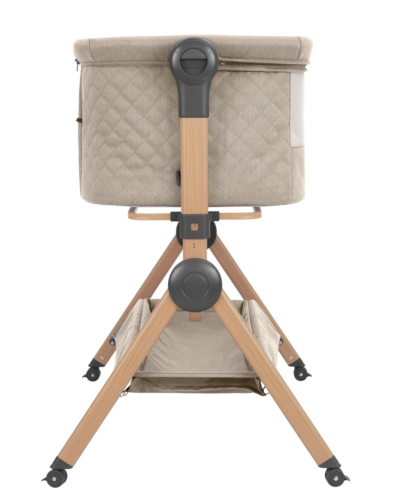 KIKKA BOO SLEAT ME 2U1 KOLIJEVKA+HRANILICA,BEIGE