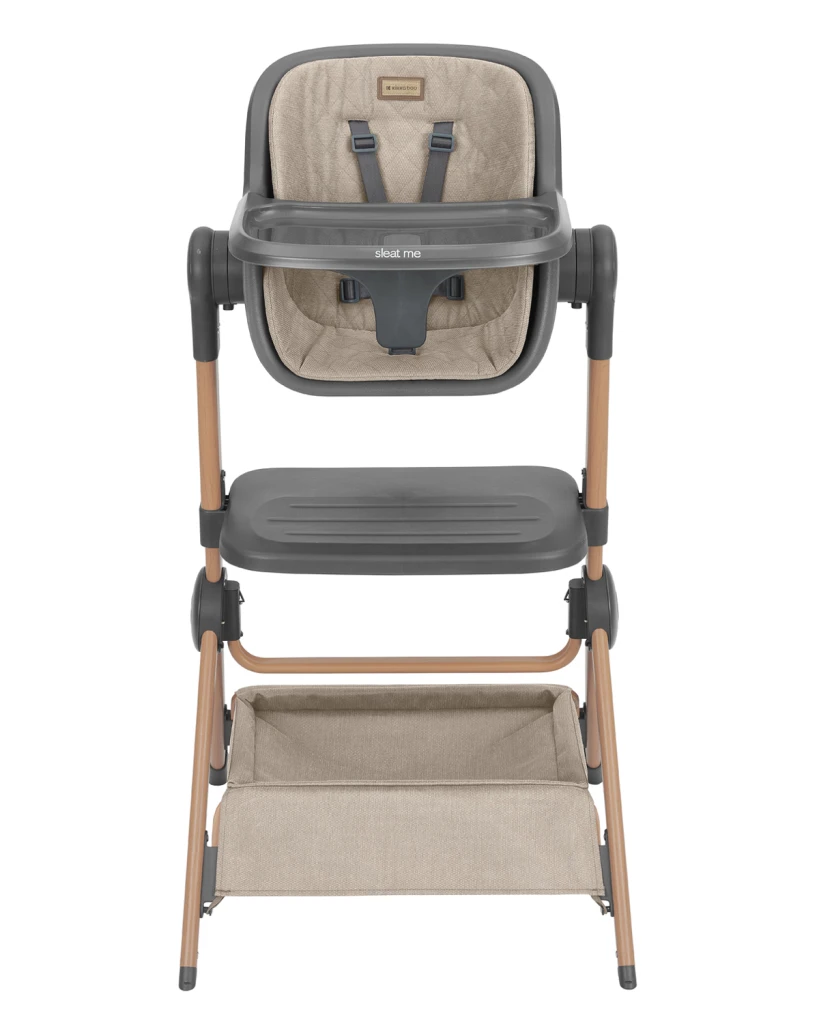 KIKKA BOO SLEAT ME 2U1 KOLIJEVKA+HRANILICA,BEIGE