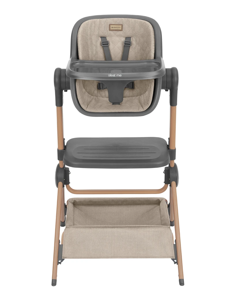 KIKKA BOO SLEAT ME 2U1 KOLIJEVKA+HRANILICA,BEIGE