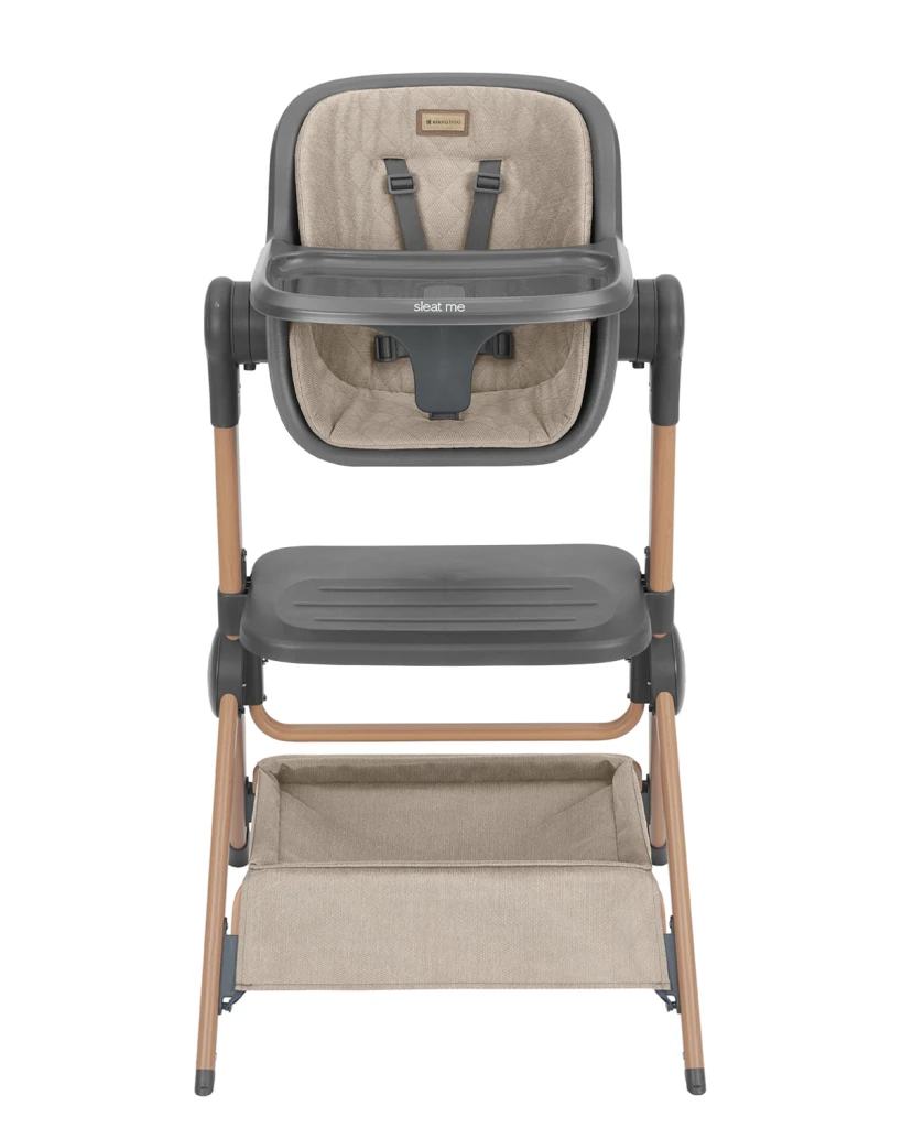 KIKKA BOO SLEAT ME 2U1 KOLIJEVKA+HRANILICA,BEIGE