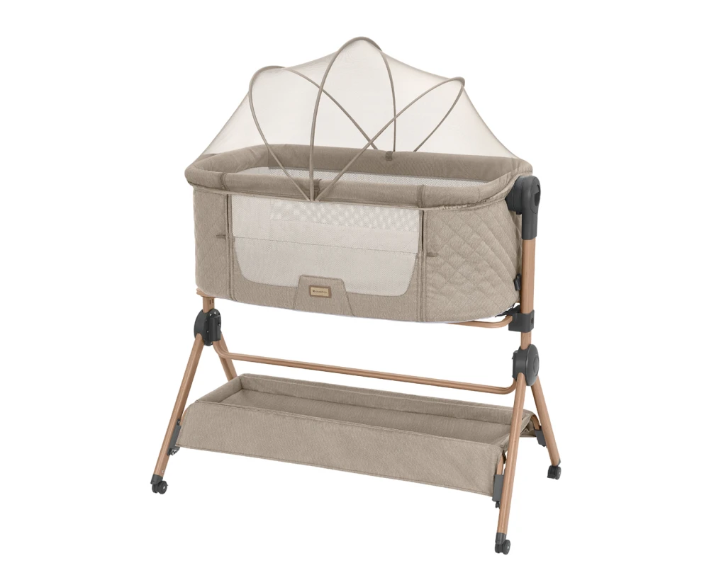 KIKKA BOO SLEAT ME 2U1 KOLIJEVKA+HRANILICA,BEIGE