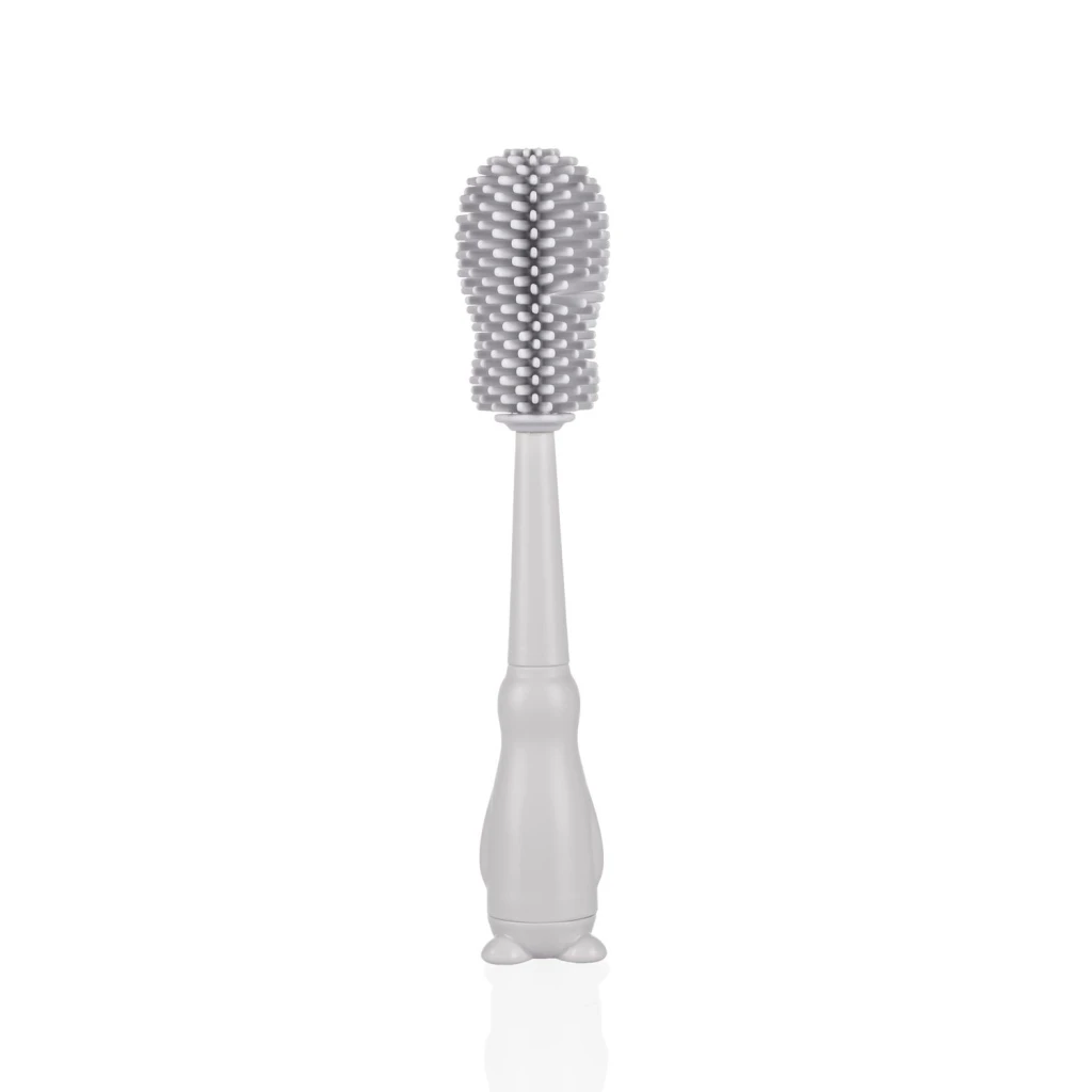 ZOPA SILIKONSKA ČETKA DA DJEČJE BOČICE 3U1,LIGHT GREY