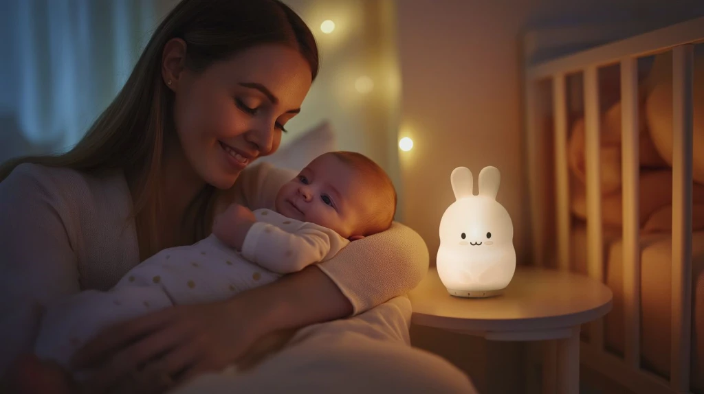 ZOPA SILIKONSKA LED LAMPA VEL.M,RABBIT