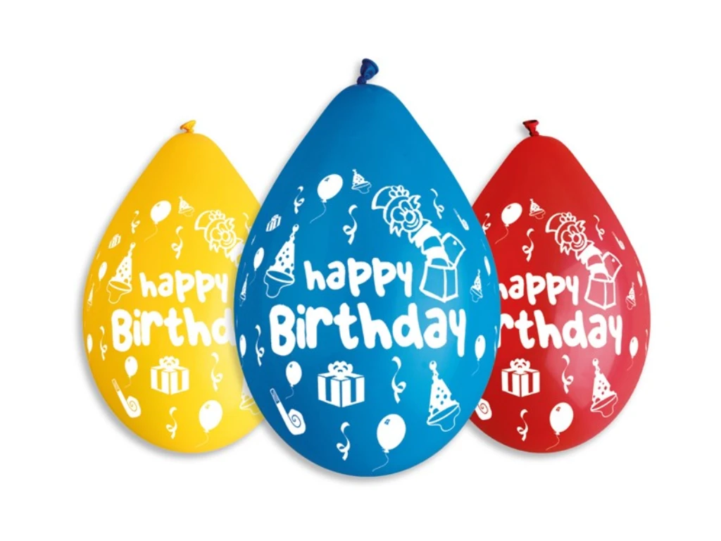 BALON HAPPY BIRTHDAY 30CM