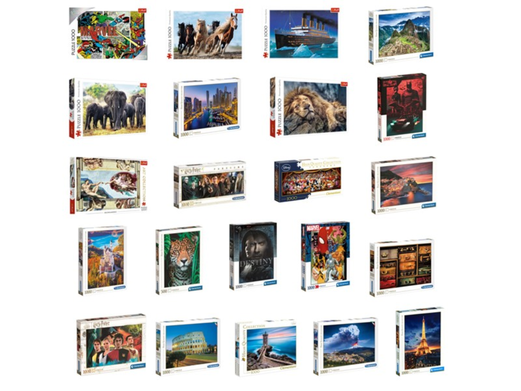 PUZZLE 1000KOM TŠ.