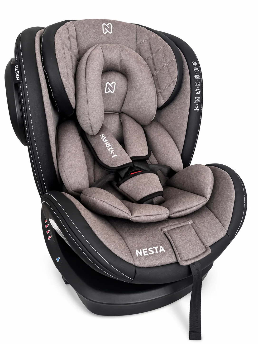 NESTA I-STRONG AUTOSJEDALICA FR20 0-36KG KHAKI BEIGE