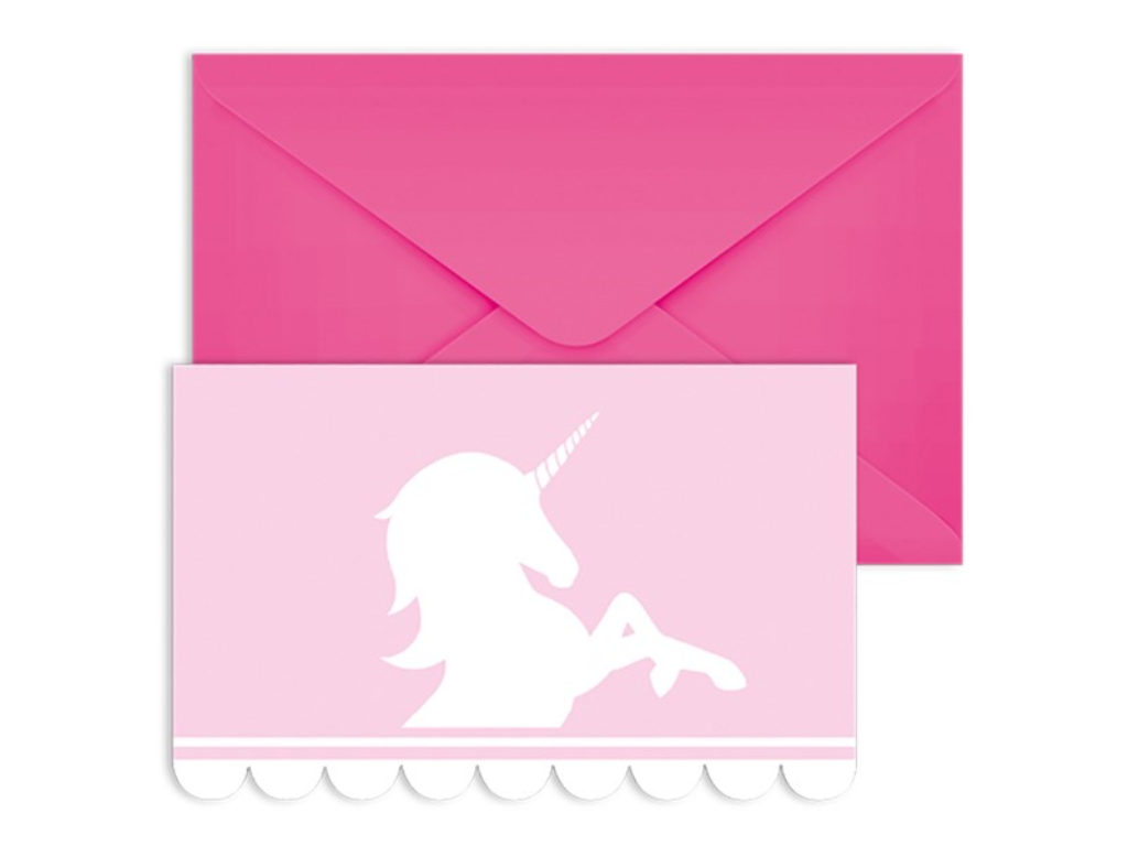 POZIVNICA UNICORN 6 KOM TŠ.