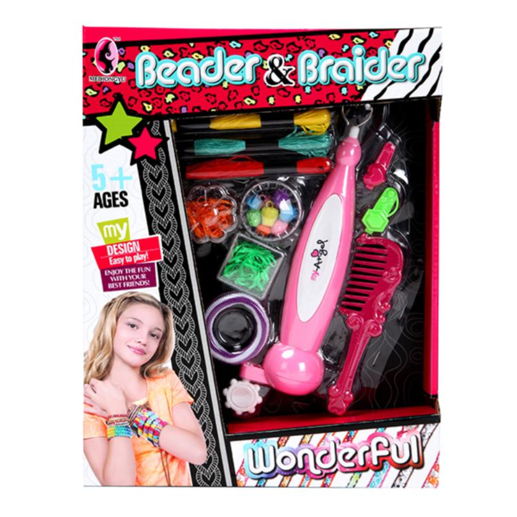 SET ZA PLETENJE NARUKVICA ZA CURICE E.