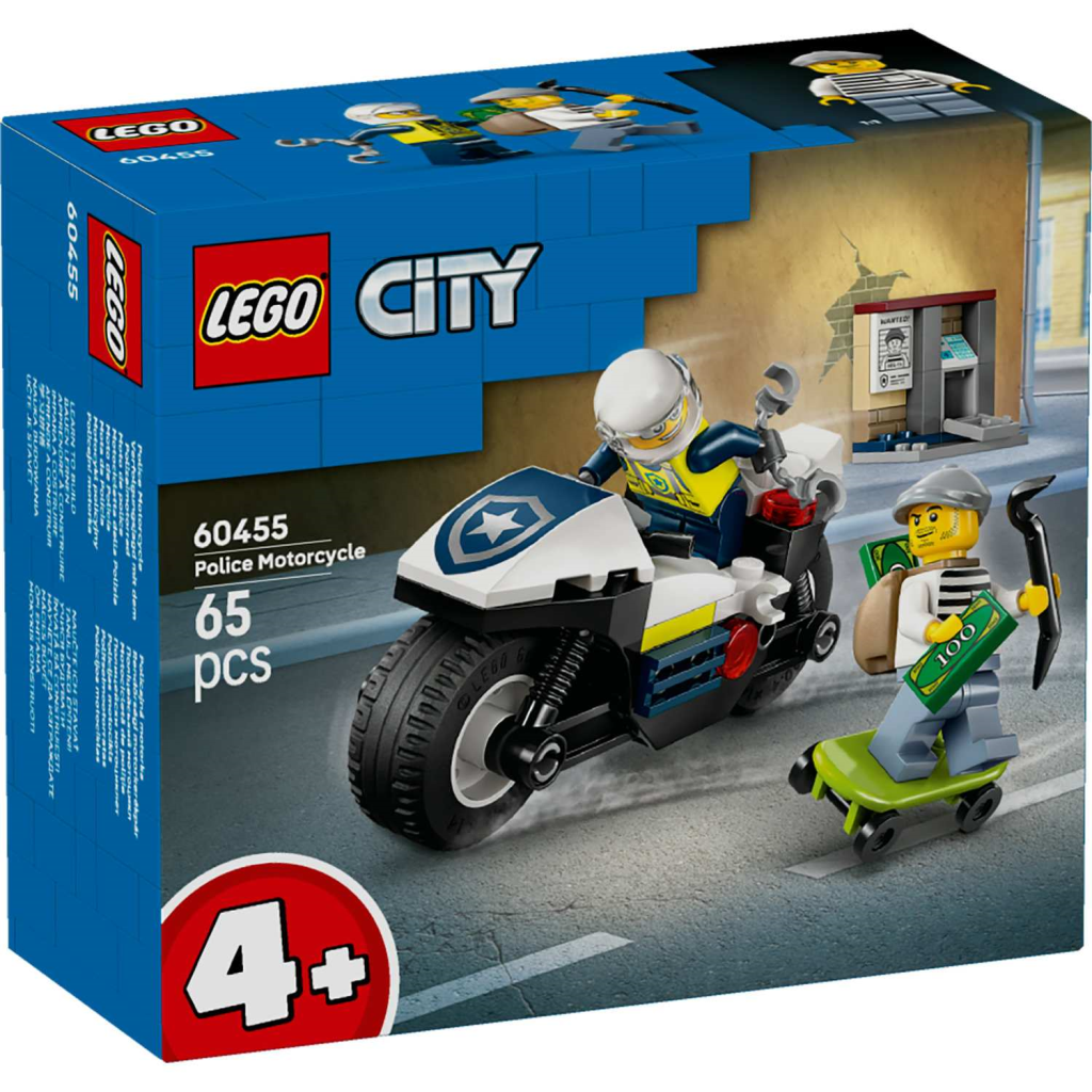 LEGO 60455 POLICIJSKA POTJERA NA MOTOCIKLU