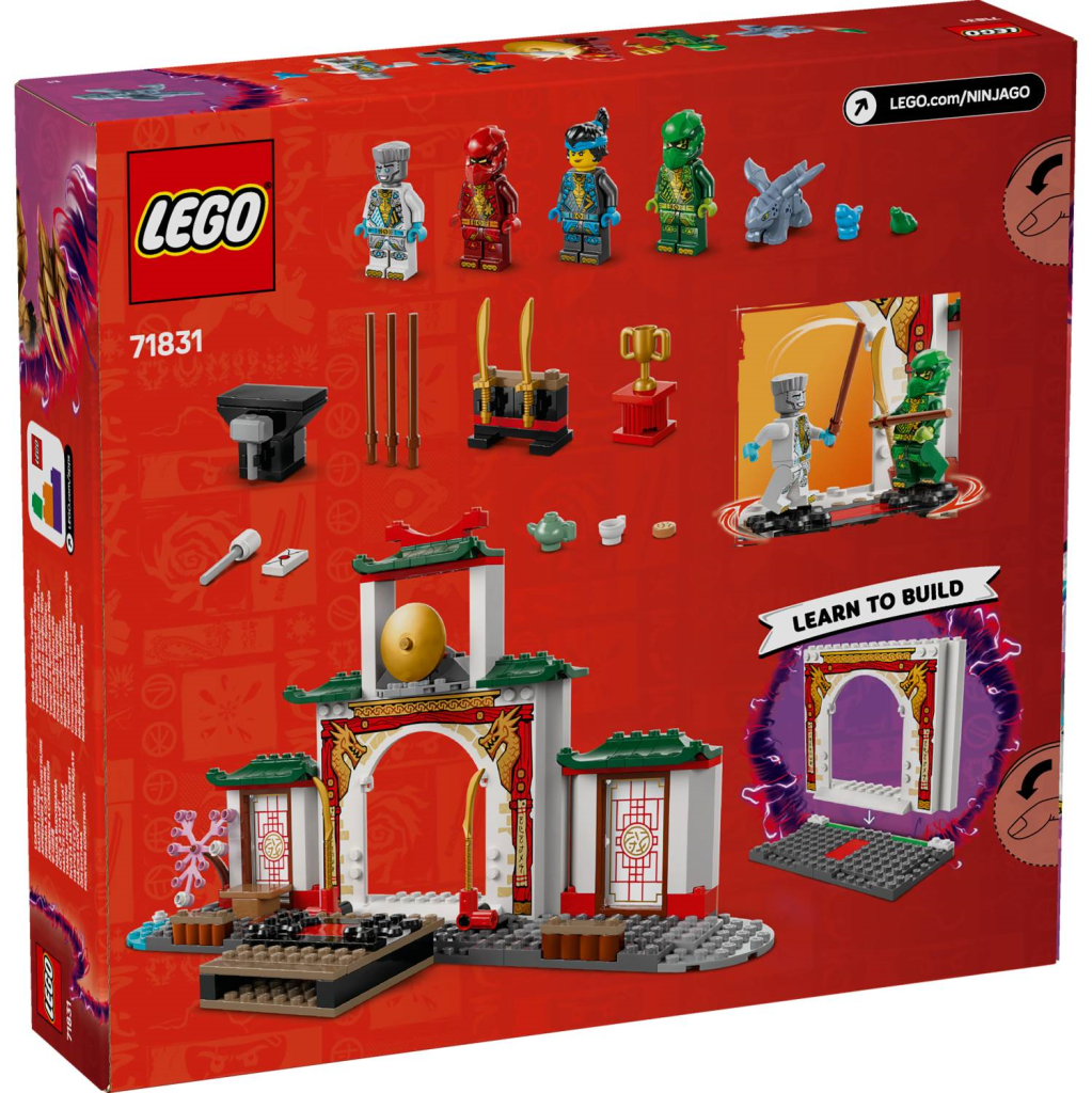 LEGO 71831 HRAM SPINJITZUA I NINJE