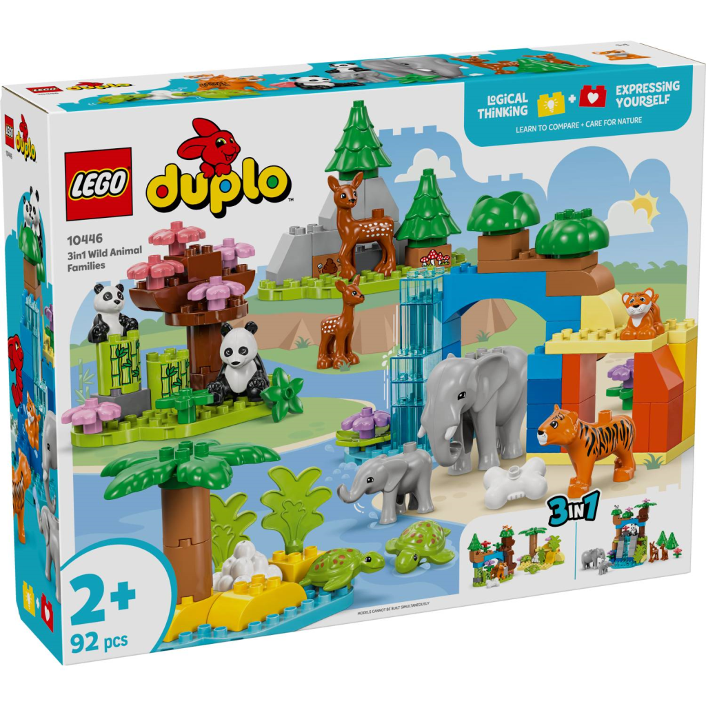 LEGO 10446 DIVLJE ŽIVOTINJE 3U1