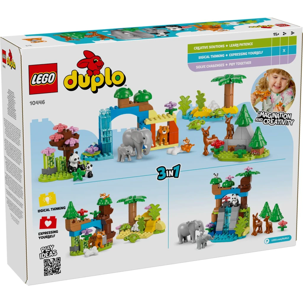 LEGO 10446 DIVLJE ŽIVOTINJE 3U1