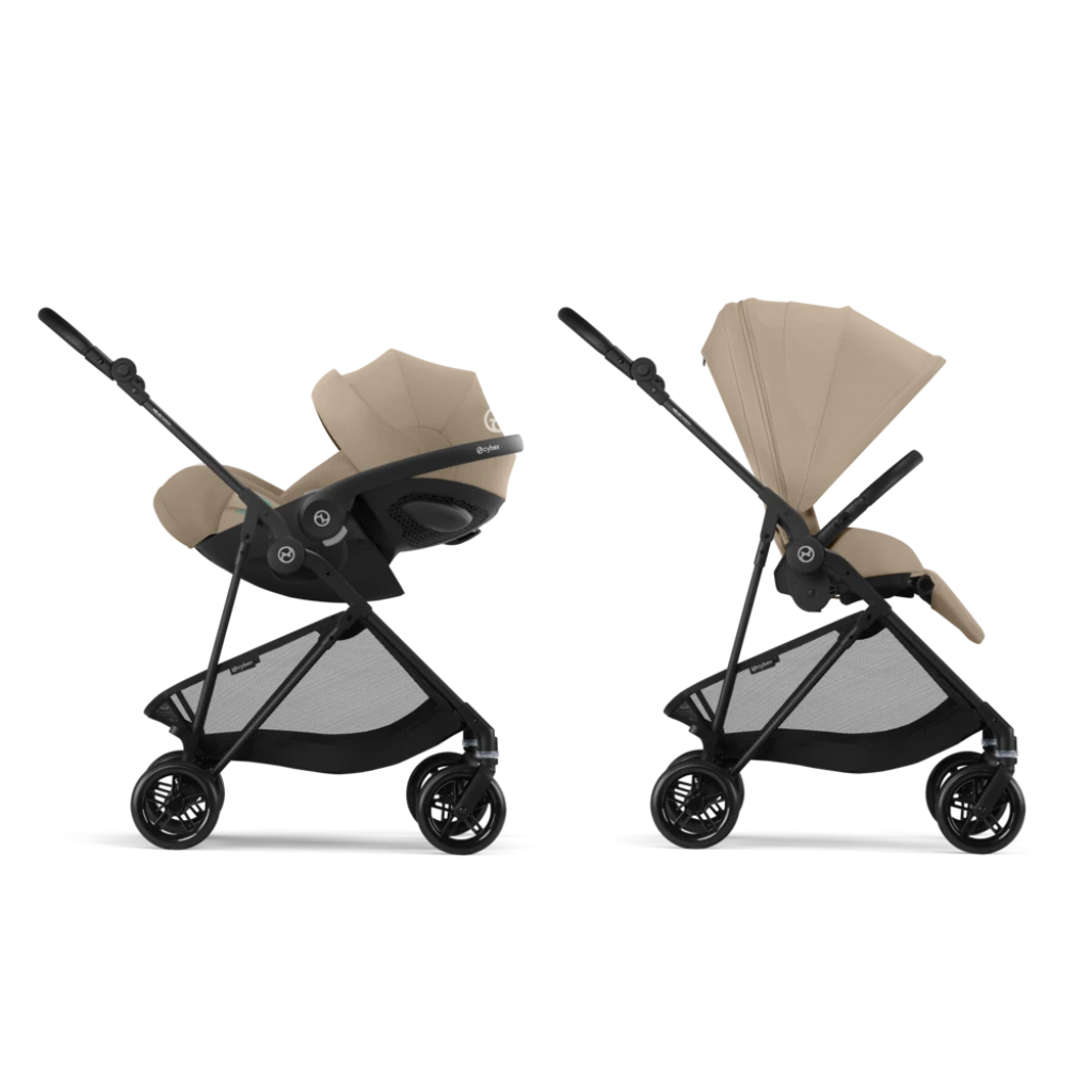 CYBEX KOLICA MELIO CARBON B ALMOND BEIGE