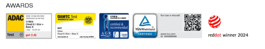 CYBEX AUTOSJEDALICA CLOUD G I-SIZE PLUS MOON BLACK