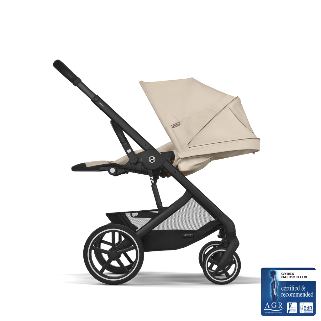 CYBEX KOLICA BALIOS S LUX BLK ALMOND BEIGE SET 3IN1, ONE BOX