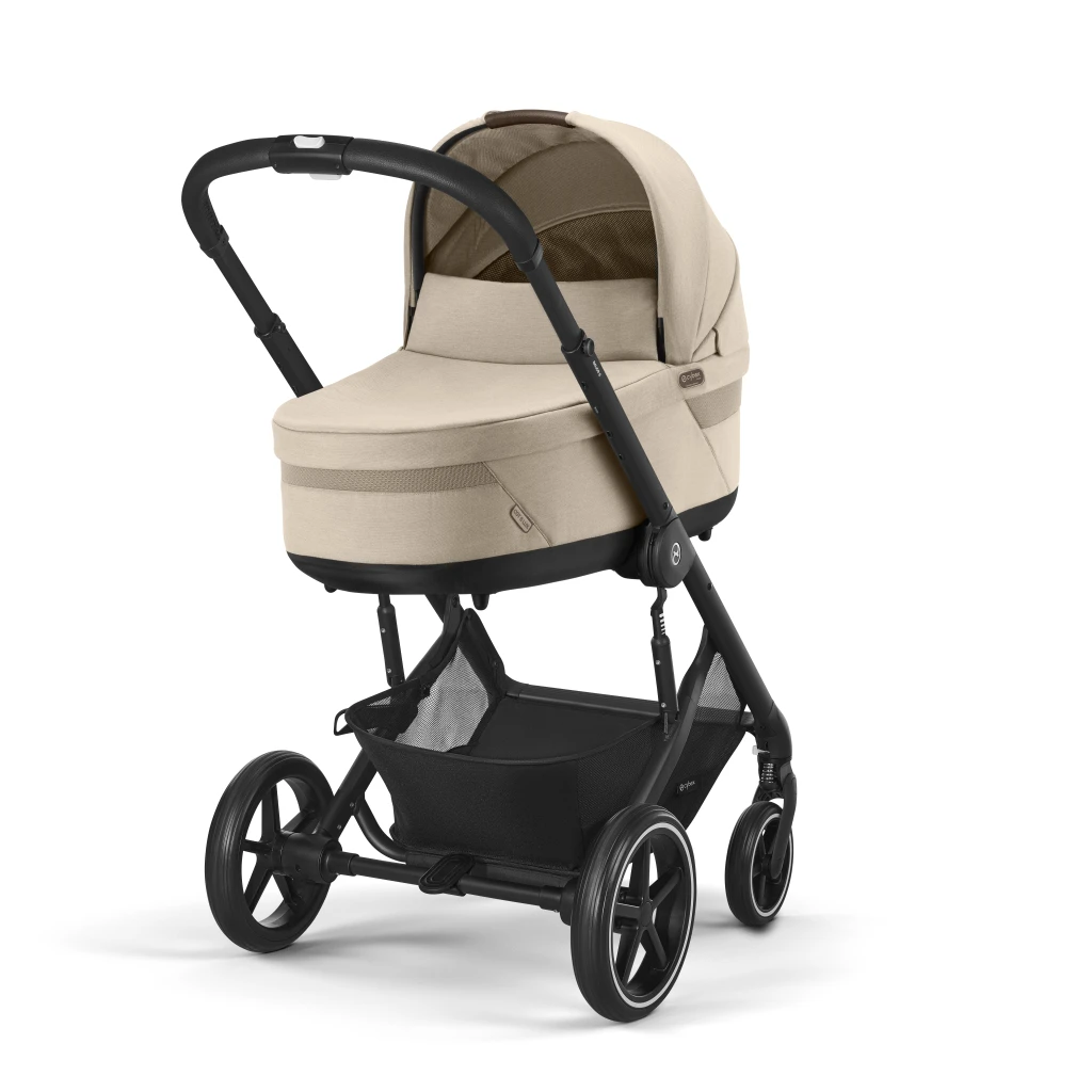 CYBEX KOLICA BALIOS S LUX BLK ALMOND BEIGE SET 3IN1, ONE BOX
