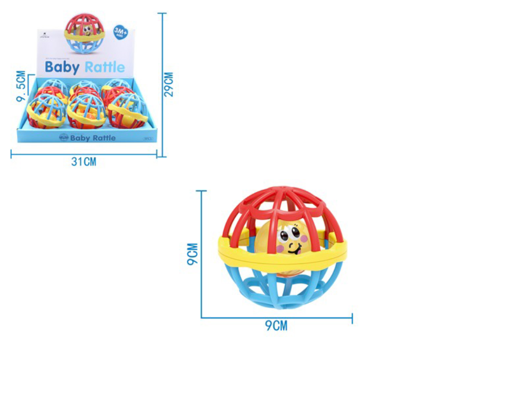 FUNTOY IGRAČKA MEKANA DJEČJA ZVEČKA
