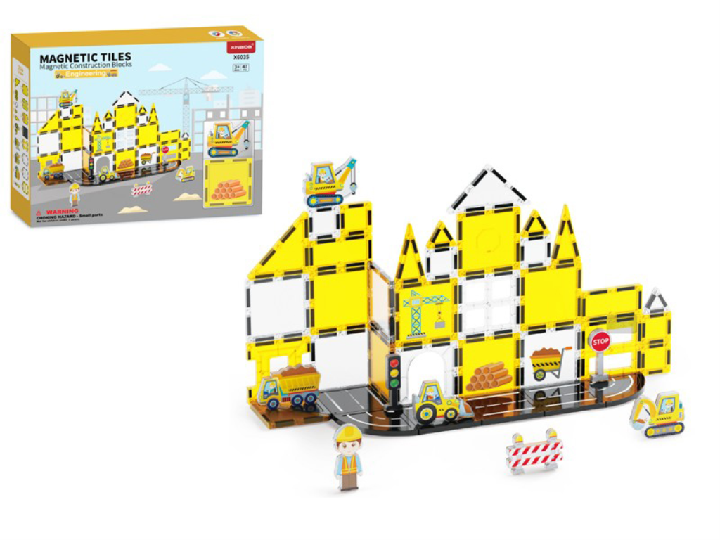 FUNTOY IGRAČKA MAGNETNE KONSTRUKCIJSKE KOCKE,ENGINEERING