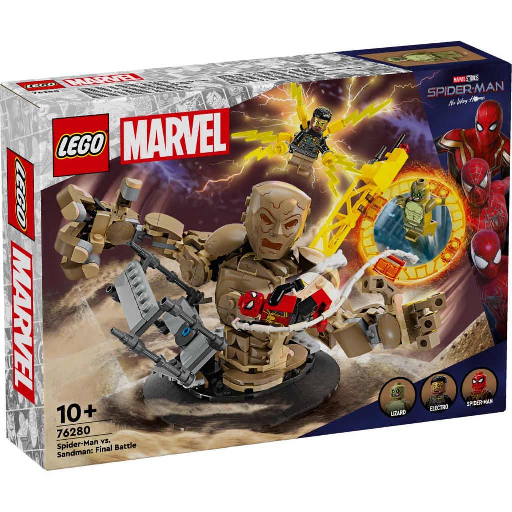 LEGO 76280 ZAVRŠNA BITKA SPIDER-MAN PROTIV SANDMANA